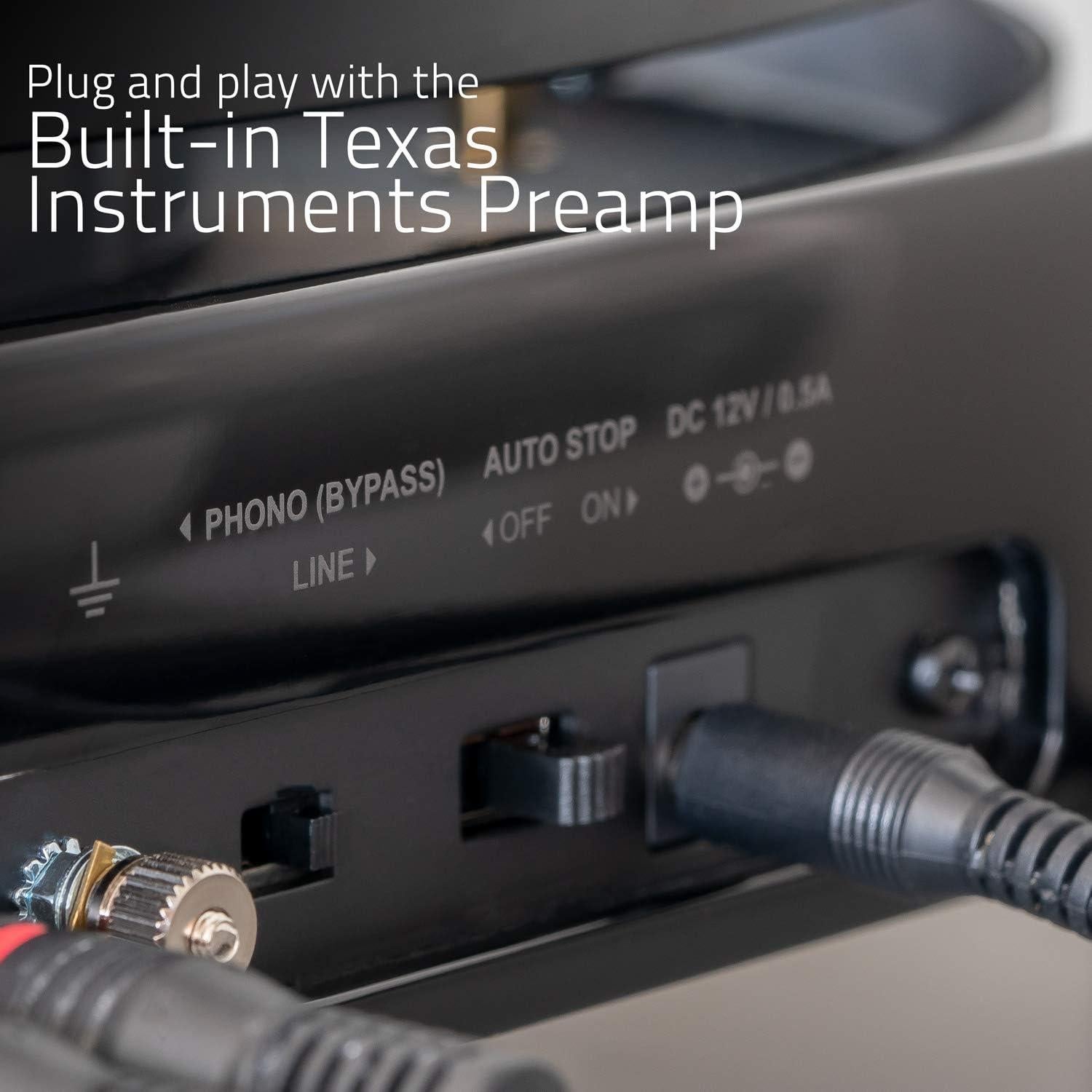 Giradiscos Fluance RT80 con Audio Technica AT91 y Kit de Limpieza