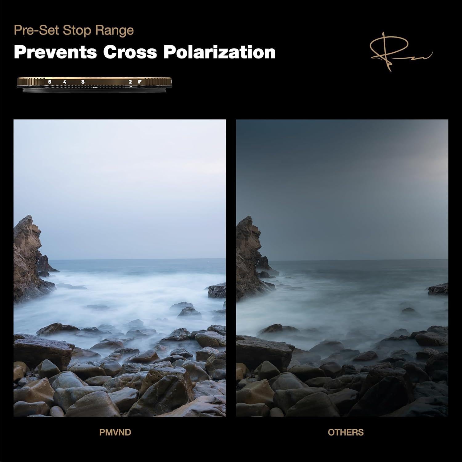 Filtro VND PolarPro 77mm Peter McKinnon II 2-5 pasos ND