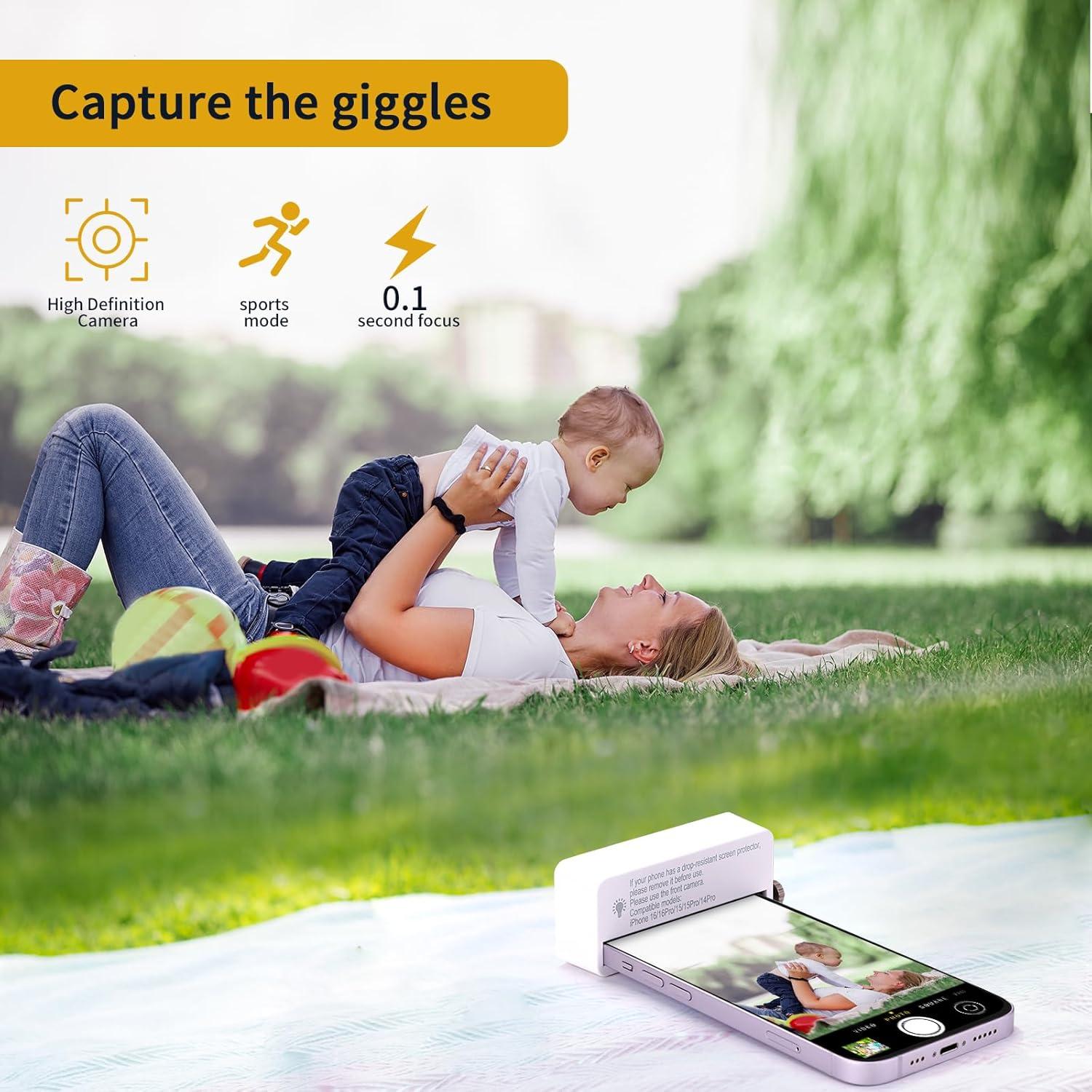 Adaptador de Lente YZS para iPhone 14 Pro/15/15 Pro/16/16 Pro