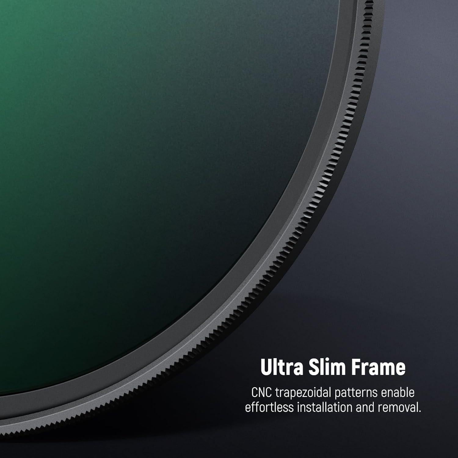 Filtro de Difusión Neewer 1/8 62mm para Fotografía y Video