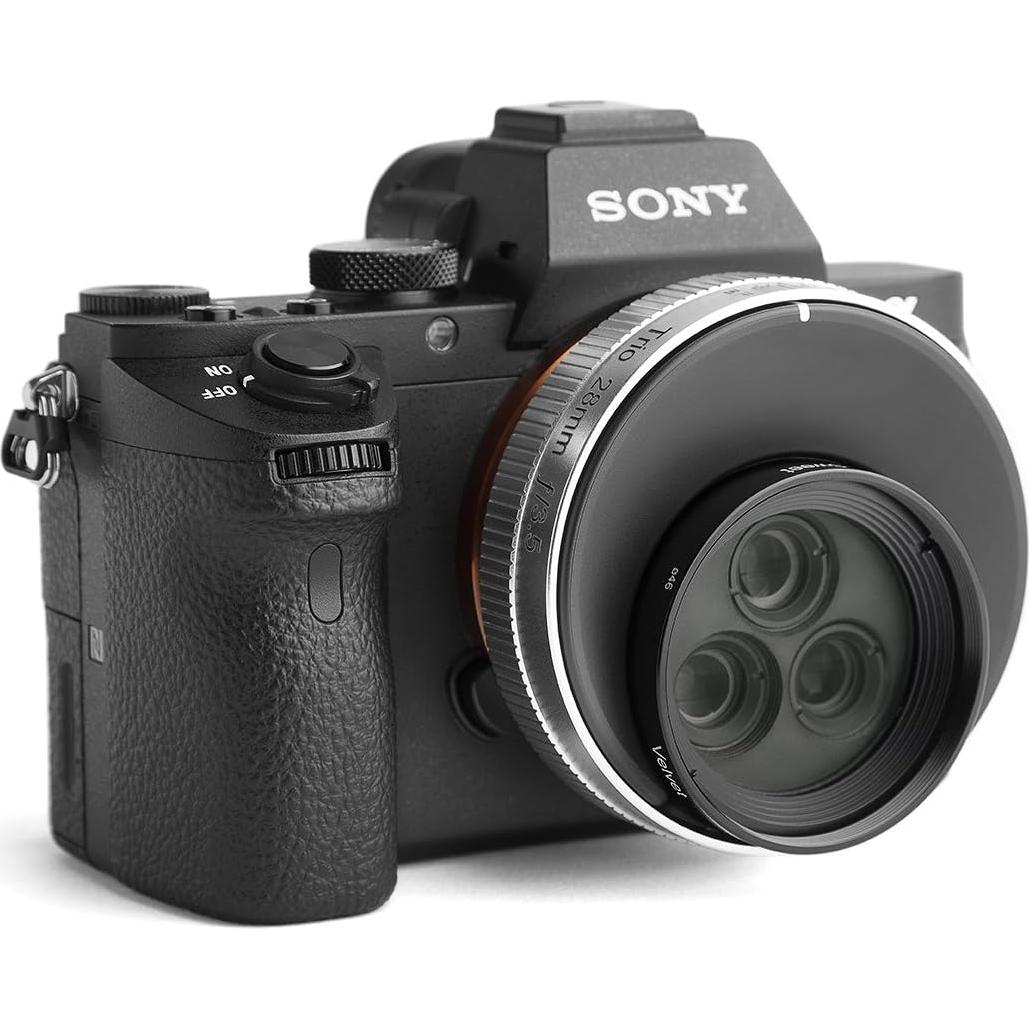 Lente Lensbaby Trio 28 para cámaras sin espejo Sony E F3.5