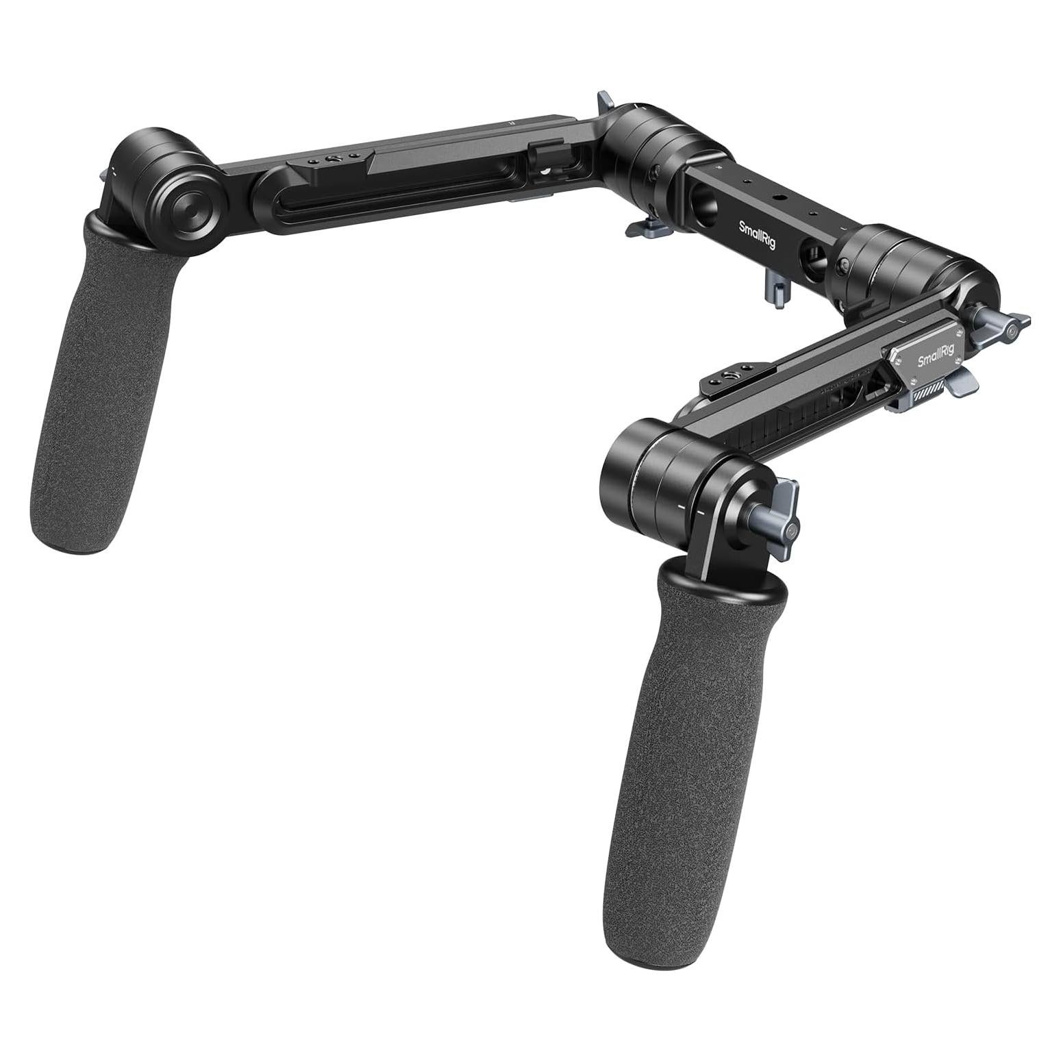 Rig de Hombro SmallRig 5205 con Doble Mango y Varillas 15mm