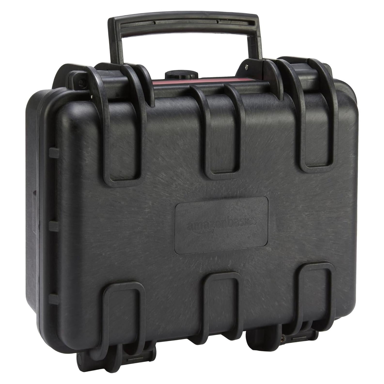 Funda Dura para Cámara Amazon Basics Pequeña Negra 30.73x26.92cm