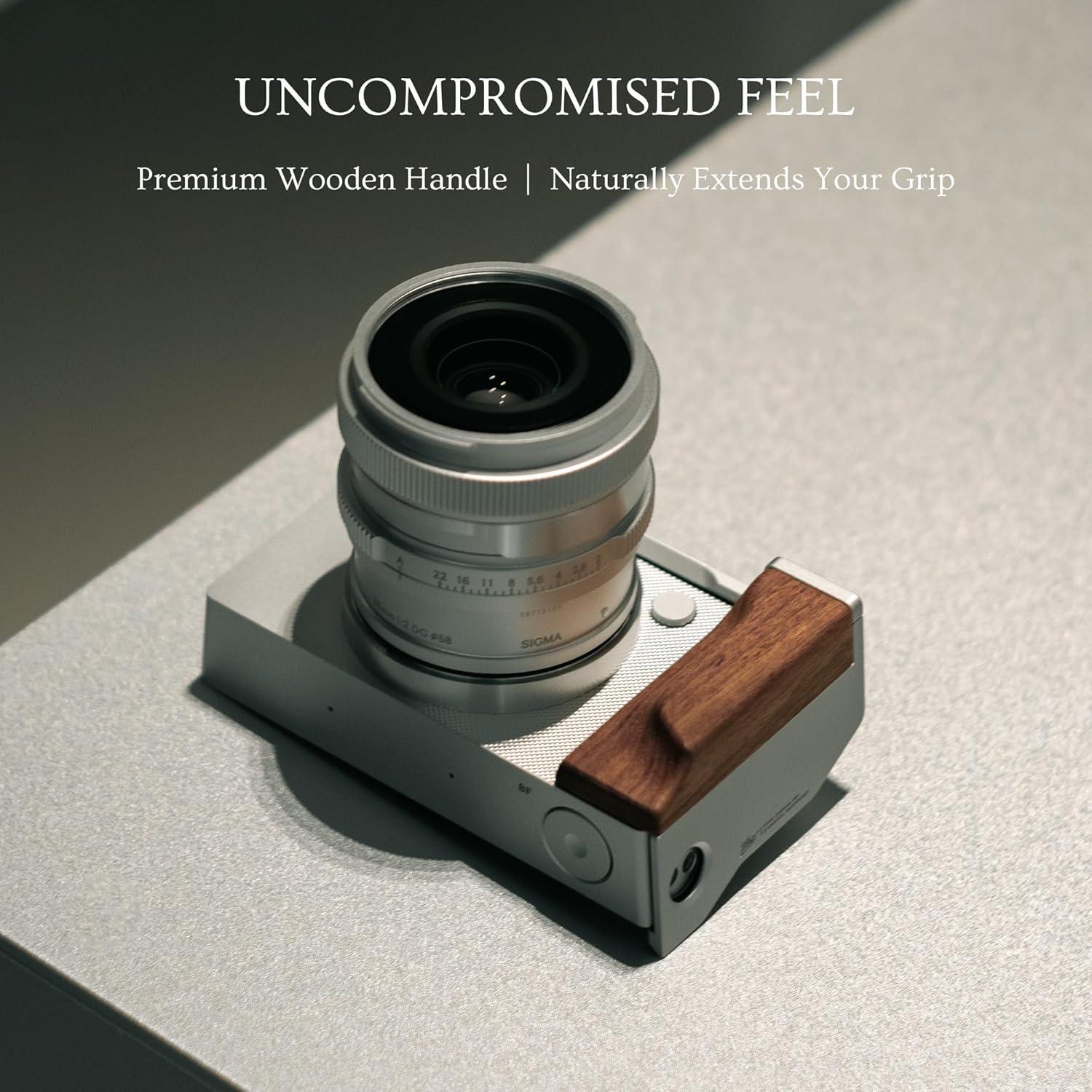 Kit Base de Jaula de Cámara Tilta Sigma BF - Empuñadura Madera