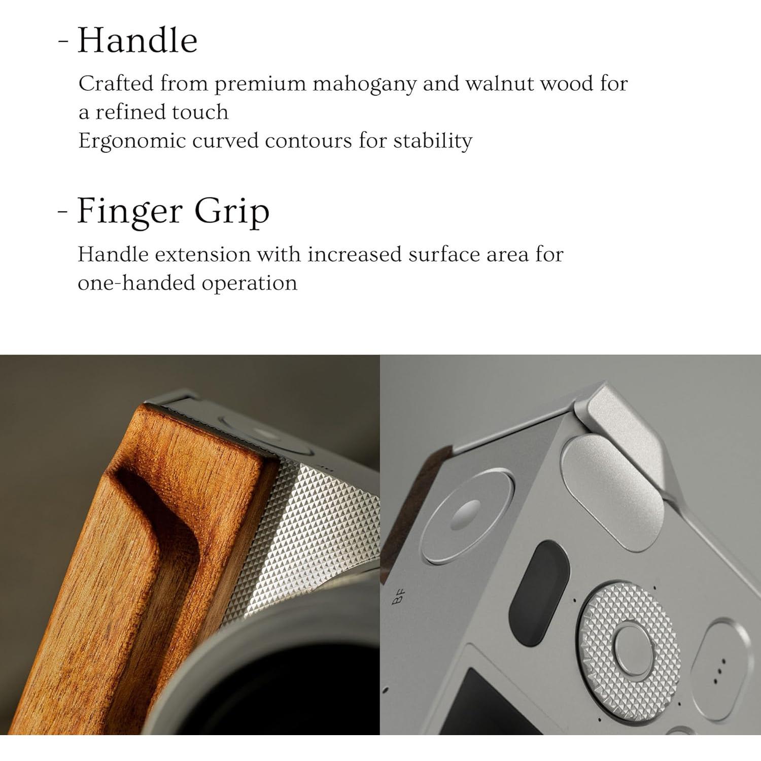 Kit Base de Jaula de Cámara Tilta Sigma BF - Empuñadura Madera