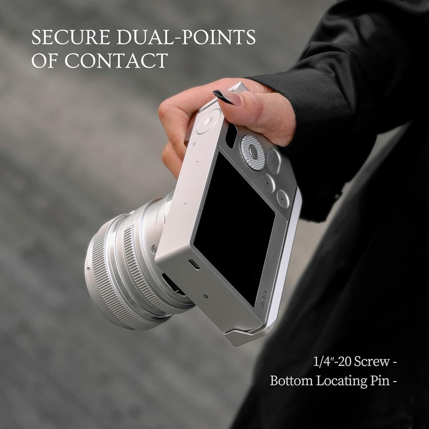 Kit Base de Jaula de Cámara Tilta Sigma BF - Empuñadura Madera