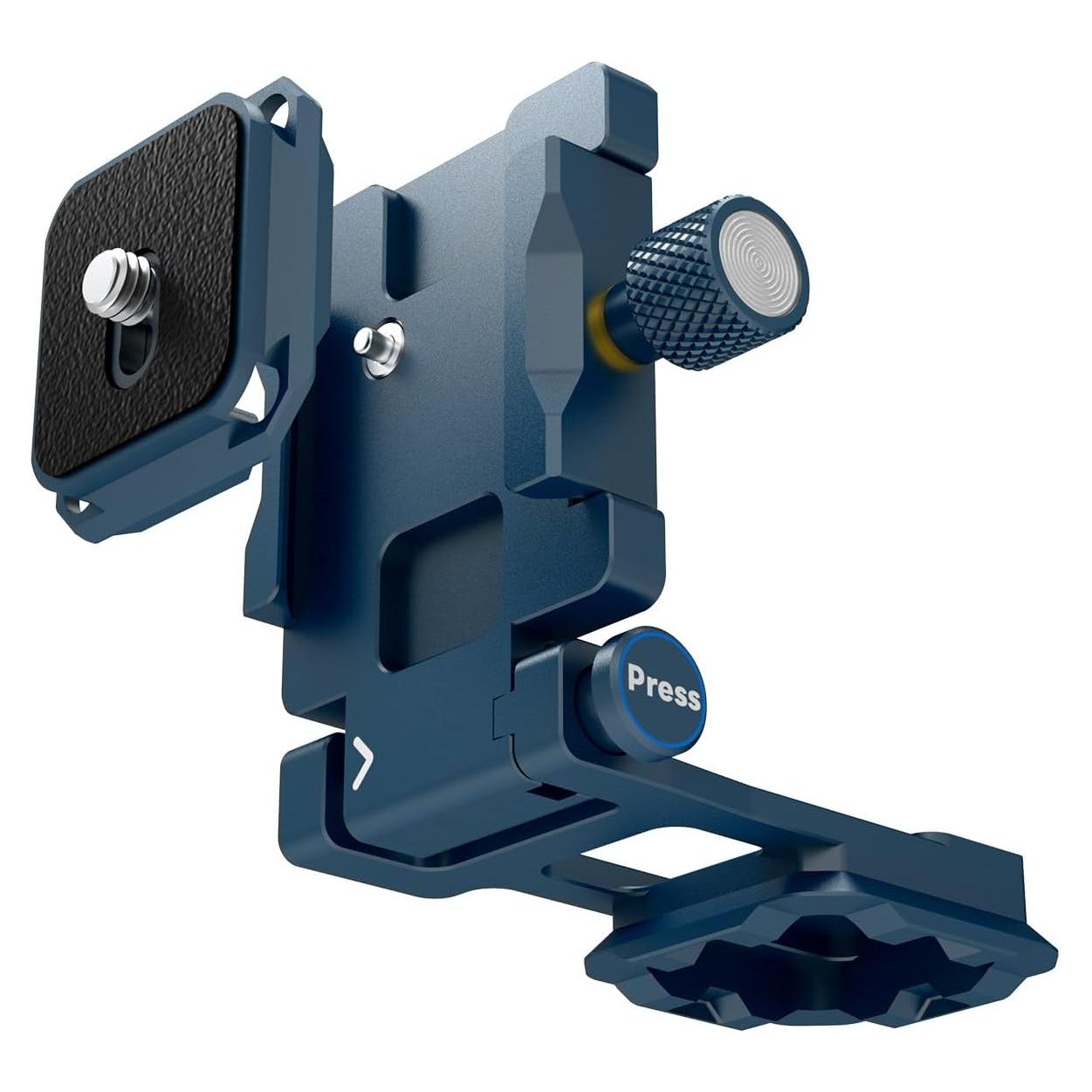 Camera Foldable L Bracket for DSLR, Arca-Swiss Quick Release Vertical Camera Mount, Lightweight CNC Aluminum Tripod Quick Release Plate Compatible with Sony Canon Nikon Fuji 11LB Load