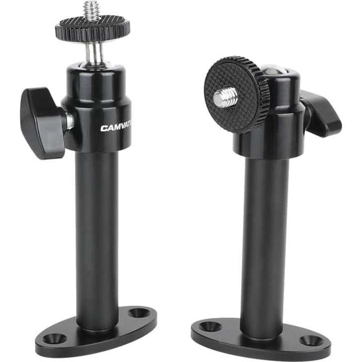 Soporte de Pared CAMVATE con Cabeza de Bola Mini 1/4"-20