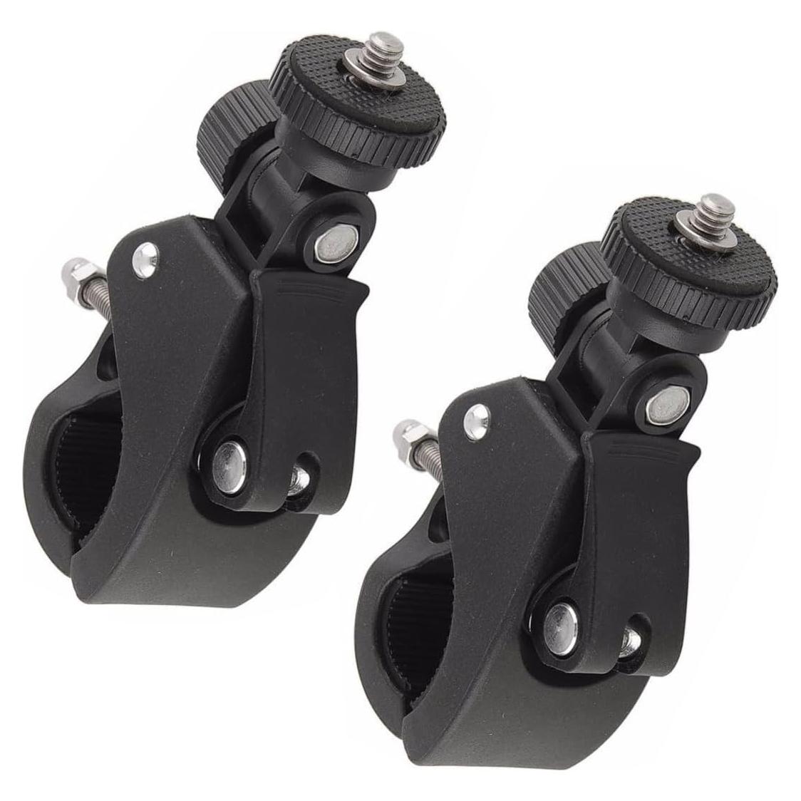 Paquete de 2 Soportes de Cámara para Manillar de Bicicleta ThtRht