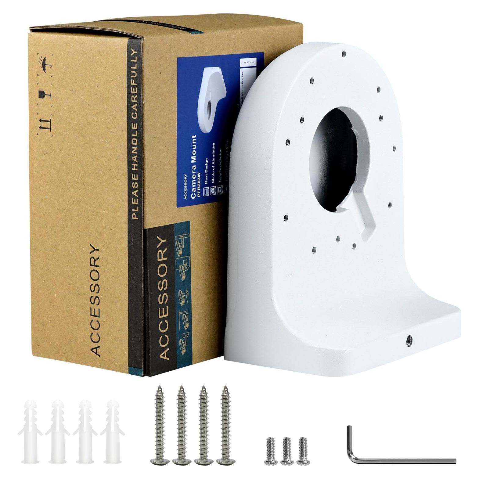 Soporte de Pared Aluminio Impermeable VALUCAM203W para Cámara