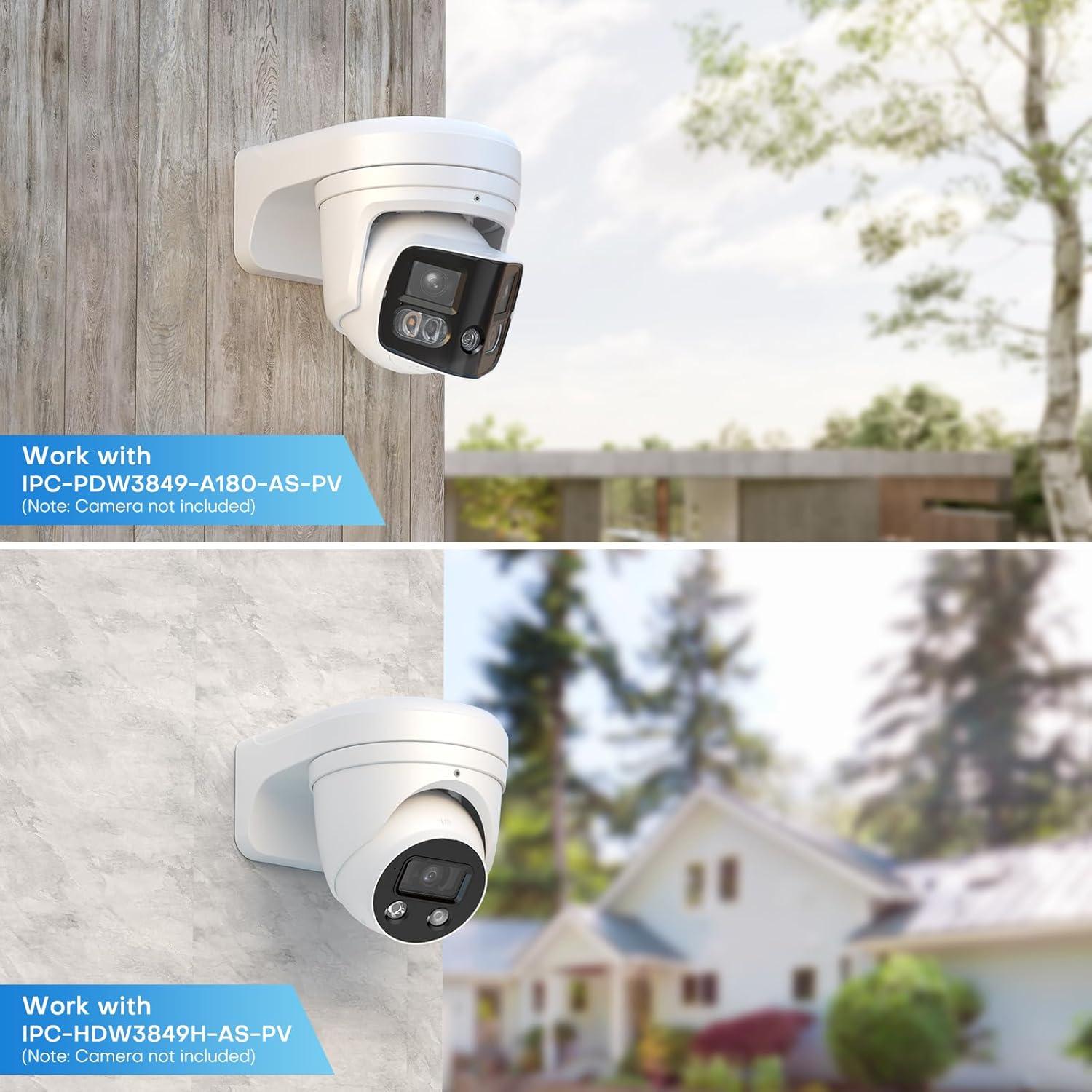 Soporte de Pared Aluminio Impermeable VALUCAM203W para Cámara