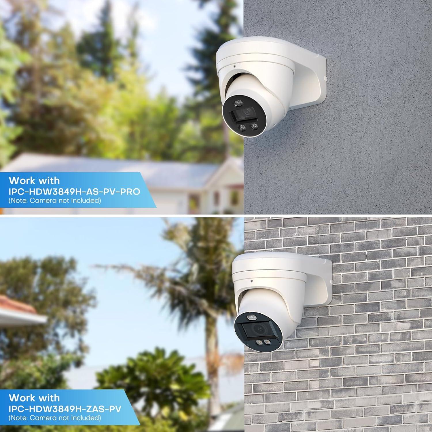 Soporte de Pared Aluminio Impermeable VALUCAM203W para Cámara