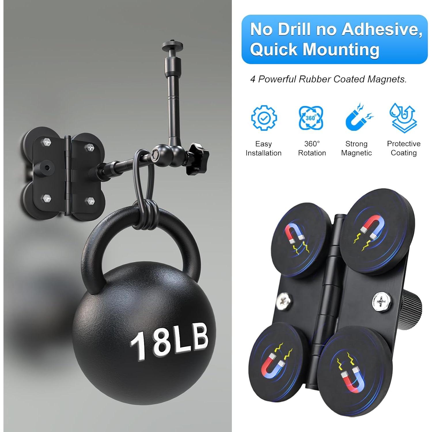 Soporte Magnético para Cámara Annkoifu con Brazo Articulado