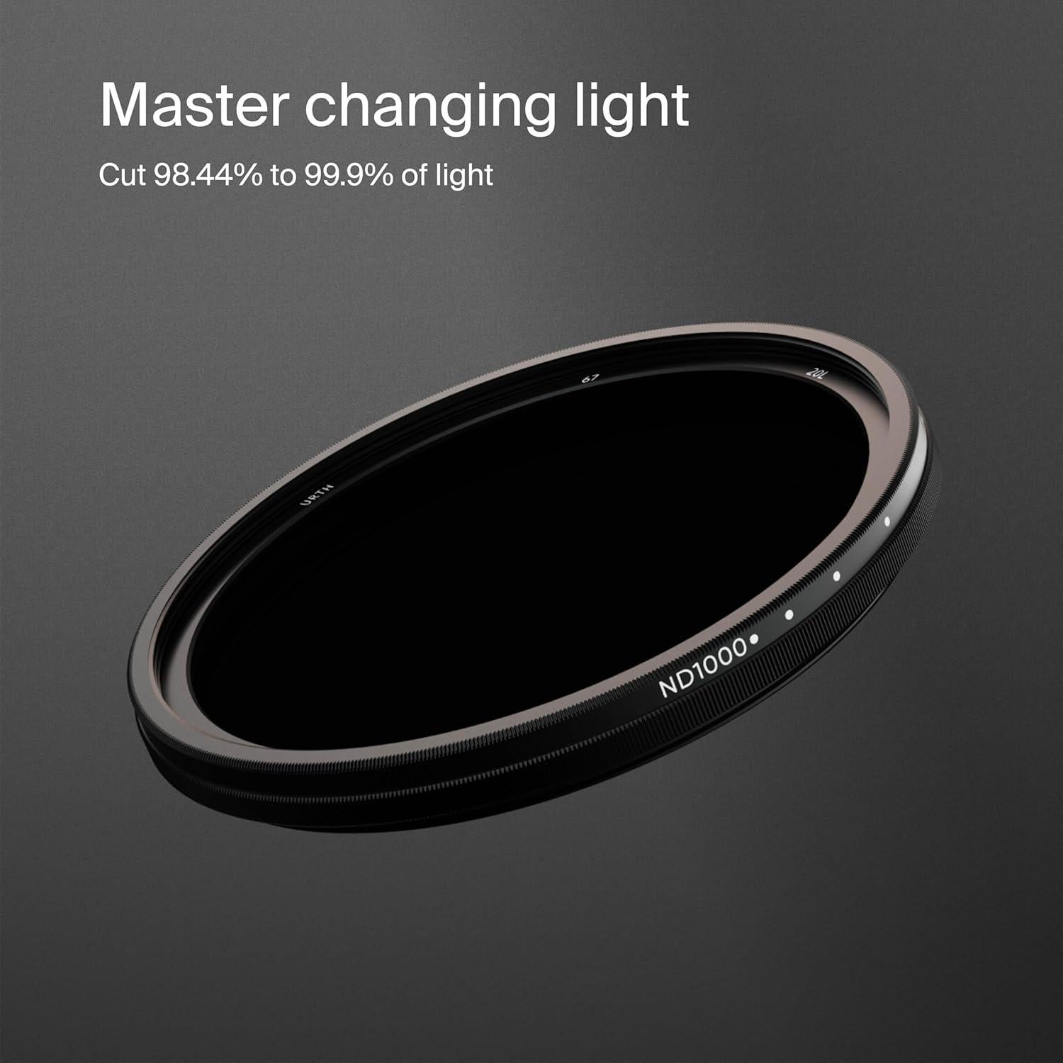 Filtro ND variable Urth Plus+ 82mm ND64-1000 20 capas