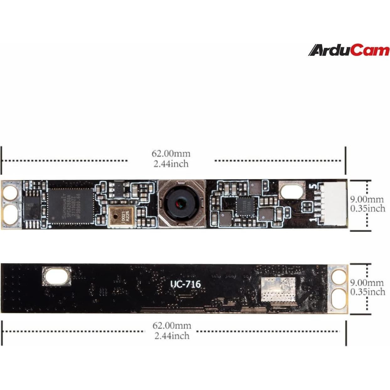 Cámara USB 8MP Arducam IMX179 Autofocus Ultra HD