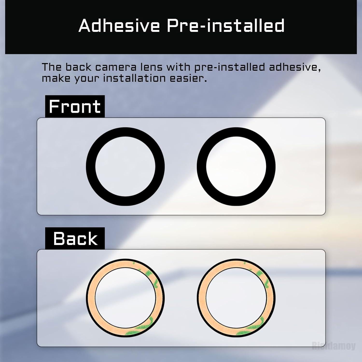 2 Sets Reemplazo Lente Cámara Trasera OEM iPhone 7/8/SE 2020