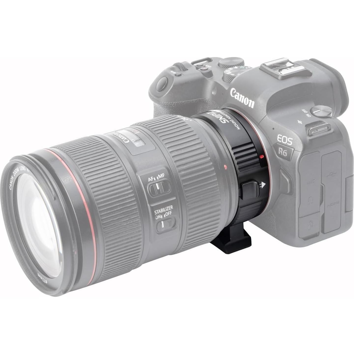 Adaptador de lente EF-EOS R1 YEWOOP para Canon EF y EF-S