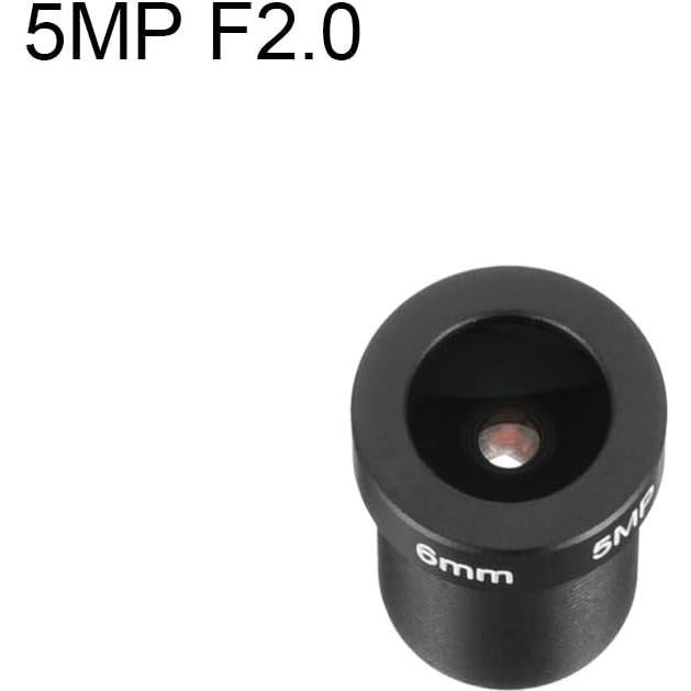 Lente de Cámara Gran Angular 6mm F2.0 uxcell para CCTV