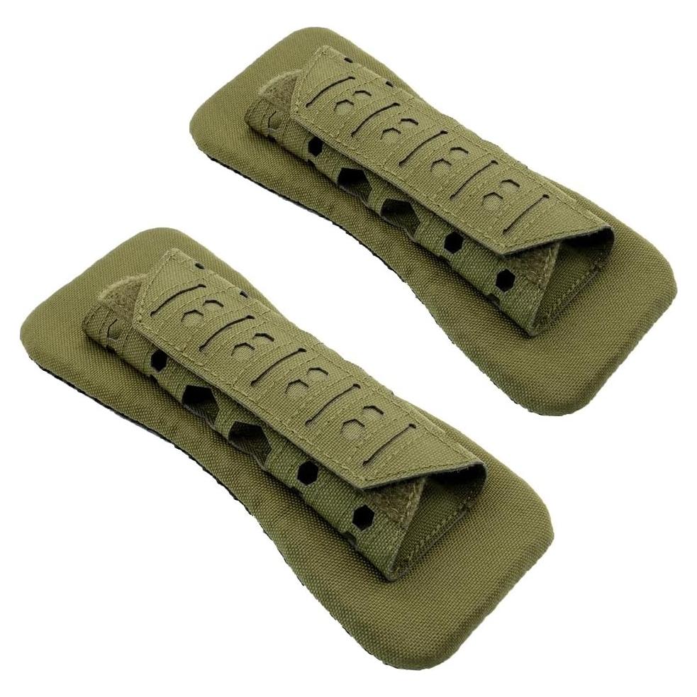 Almohadilla de Hombro Táctica Zamudam Nylon Verde 22x6.5cm