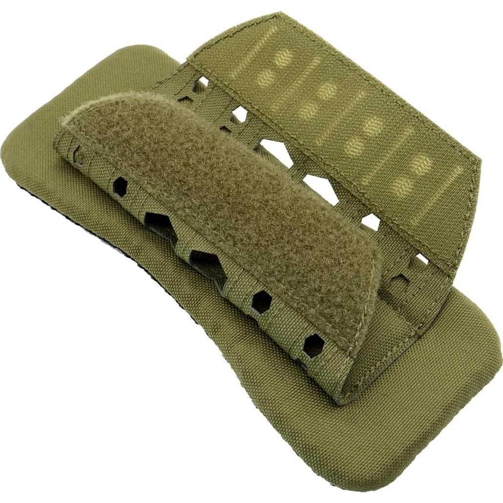 Almohadilla de Hombro Táctica Zamudam Nylon Verde 22x6.5cm