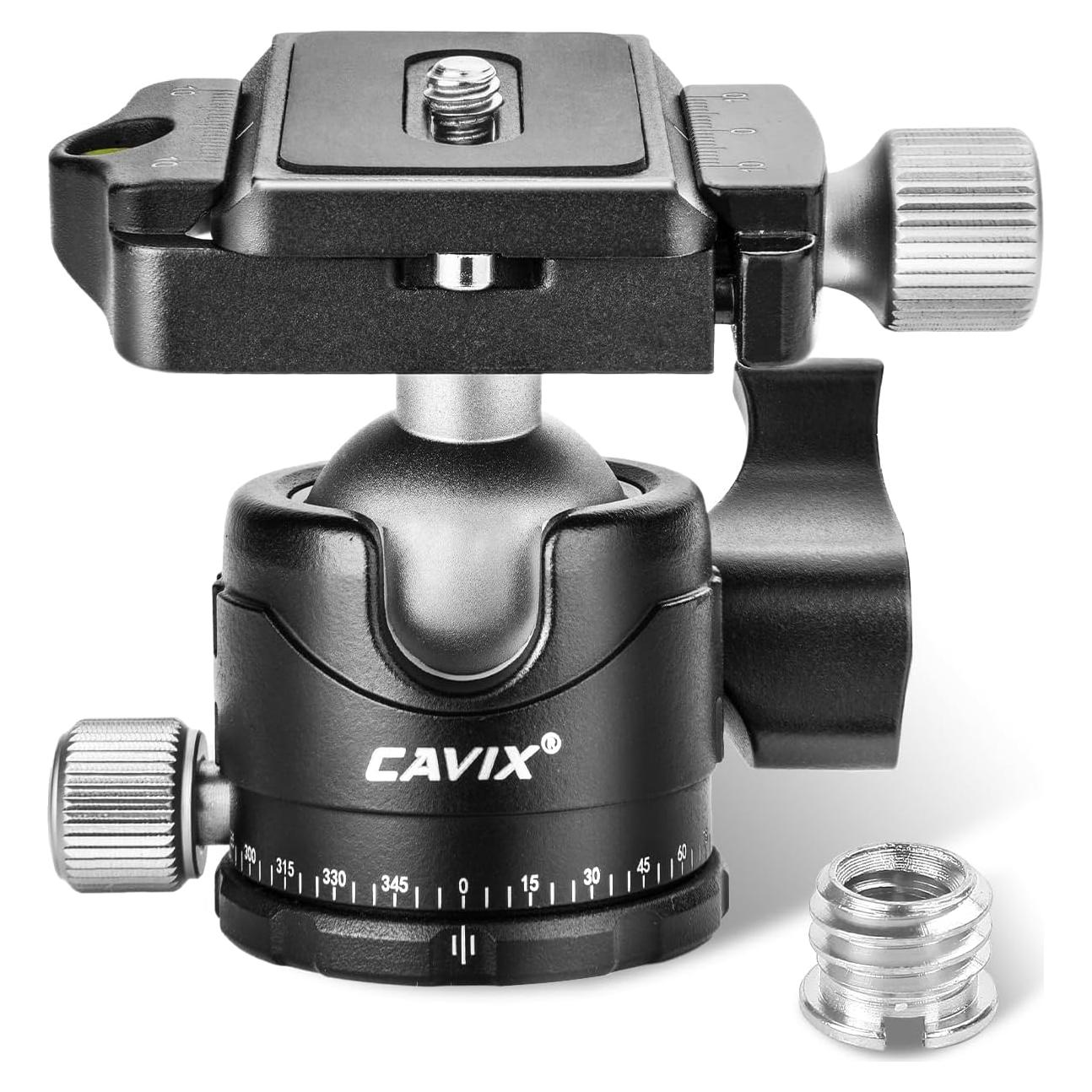 Cabeza de Trípode CAVIX H-29S con Placa Rápida 10kg