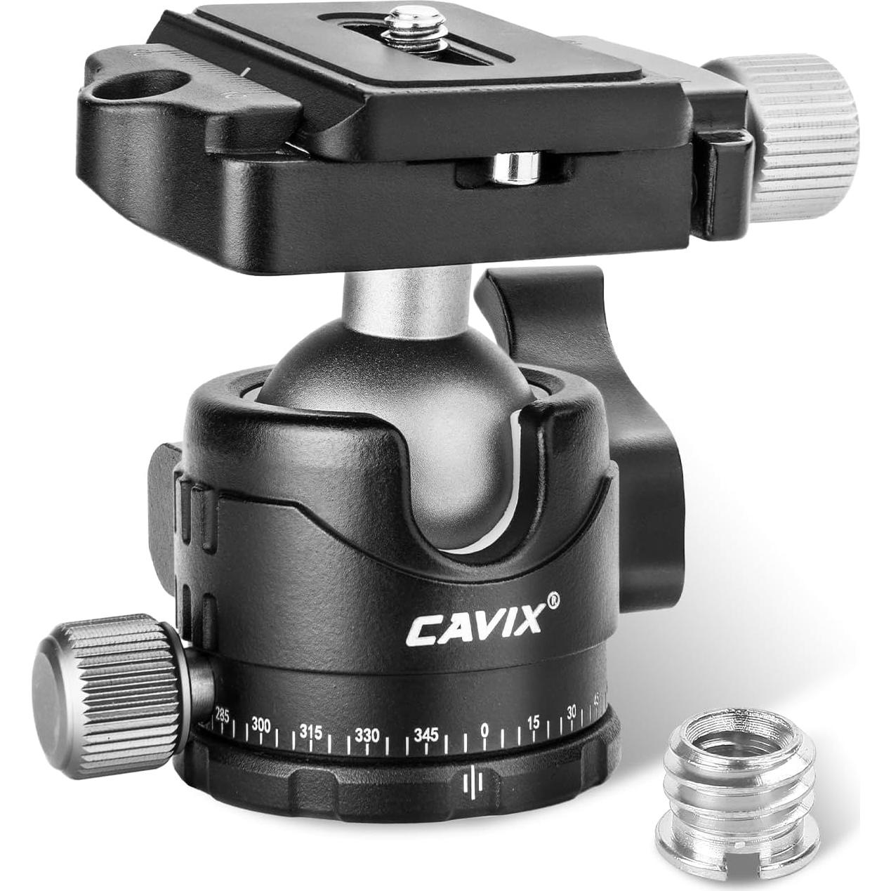 Cabeza de Trípode CAVIX H-29S con Placa Rápida 10kg