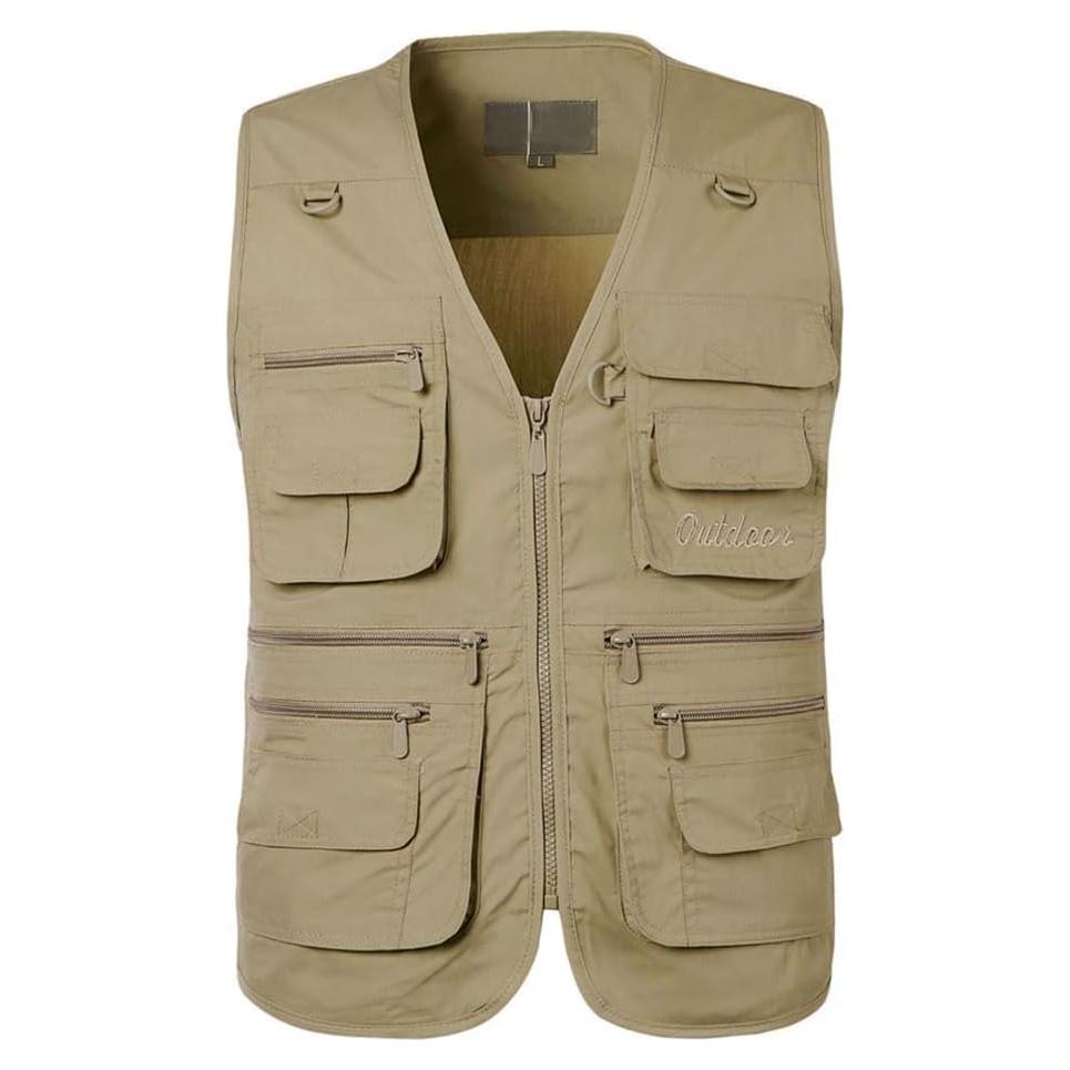Chaleco de Trabajo para Hombres PASOK Ligero con Bolsillos