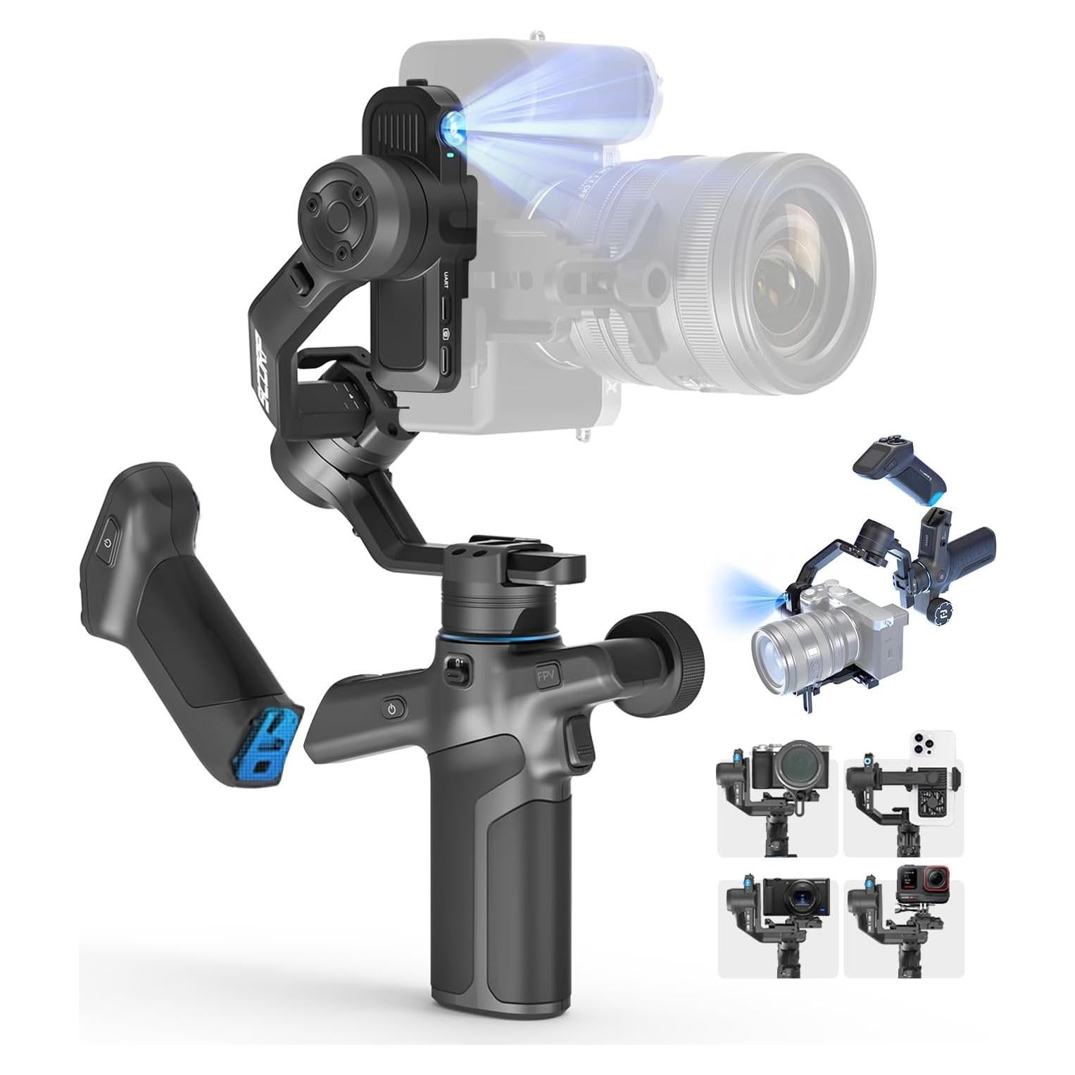 Estabilizador de Cardán FeiyuTech SCORP Mini 3 Pro 2kg