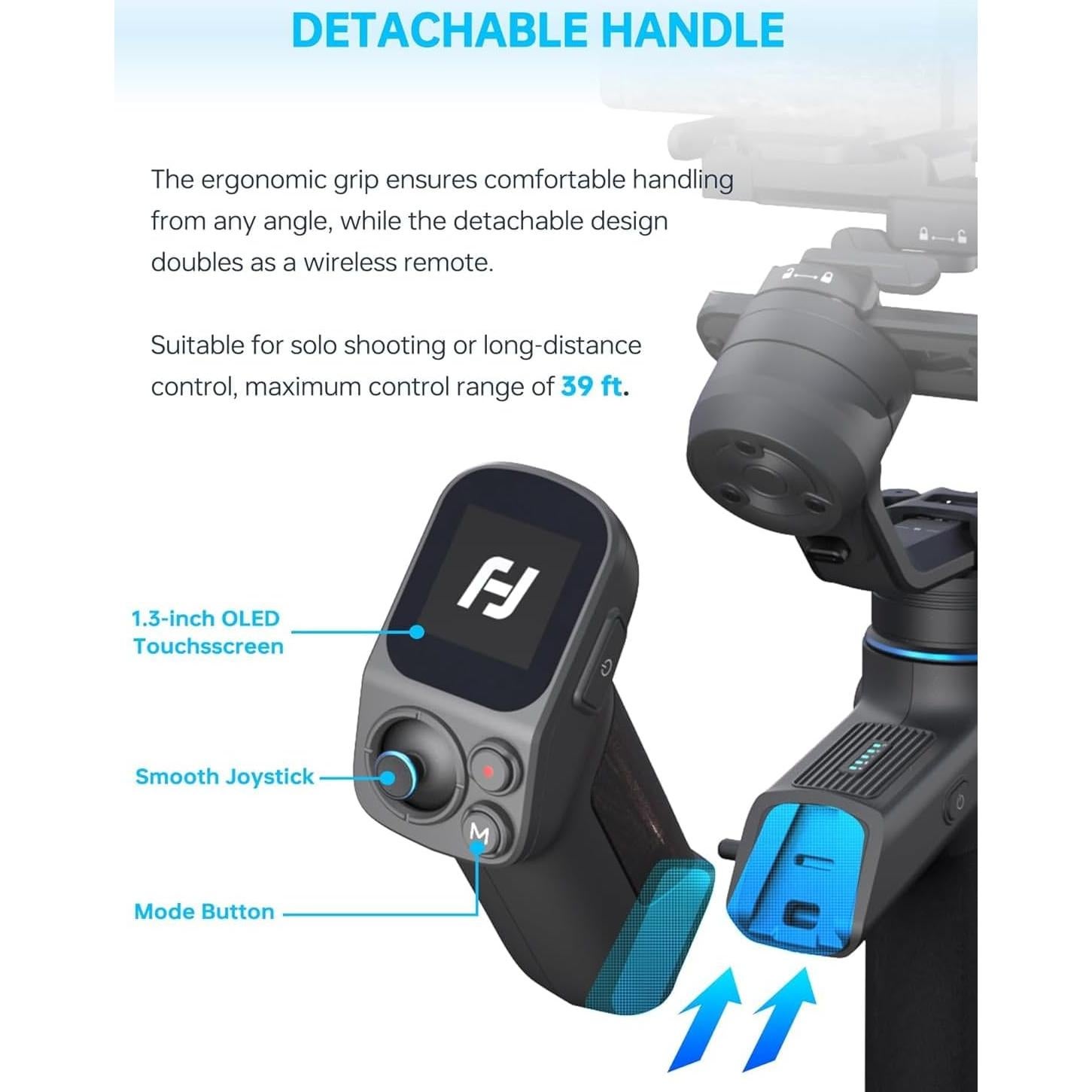 Estabilizador de Cardán FeiyuTech SCORP Mini 3 Pro 2kg