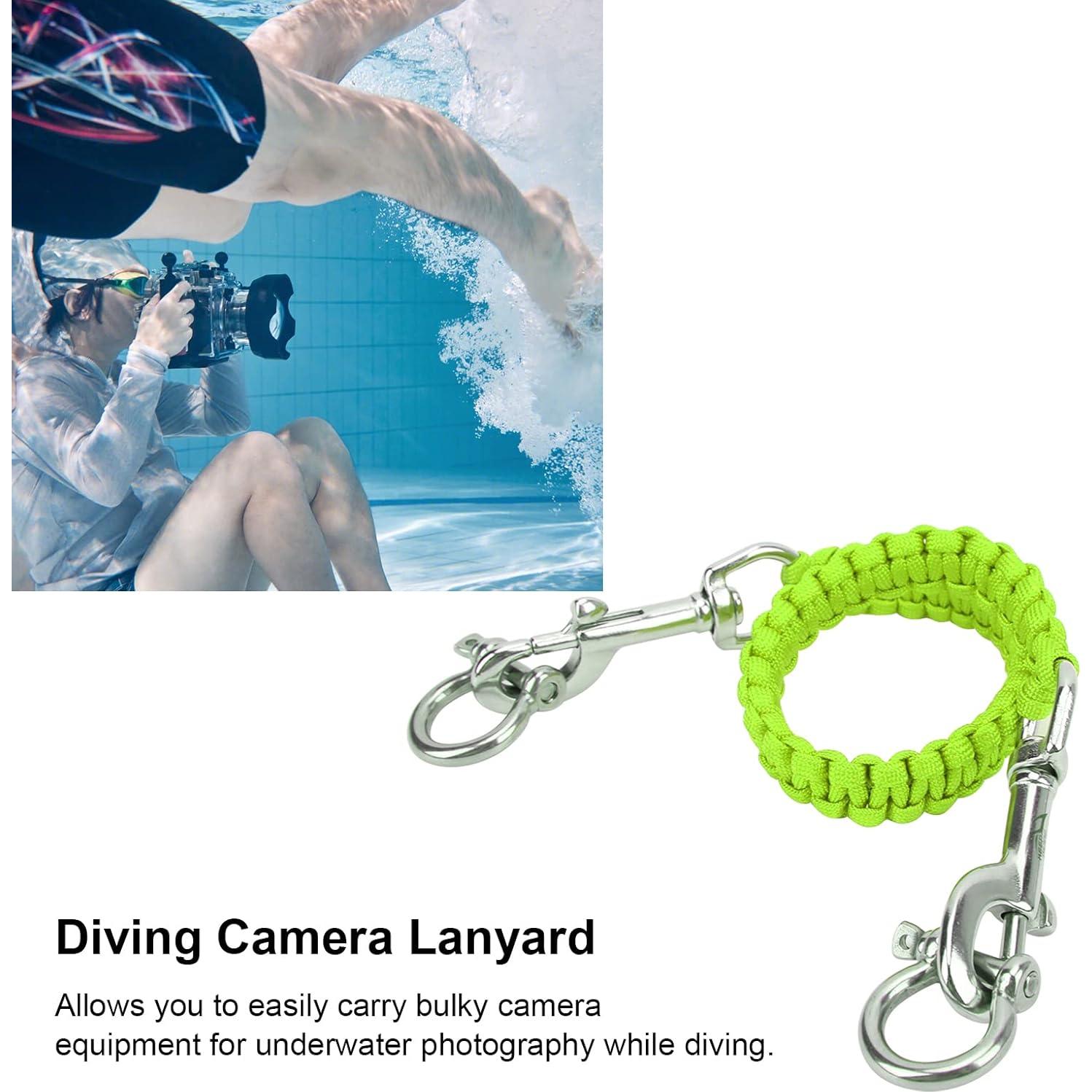 Cuerda para Cámara de Buceo VGEBY 54 cm Acero Inoxidable Verde