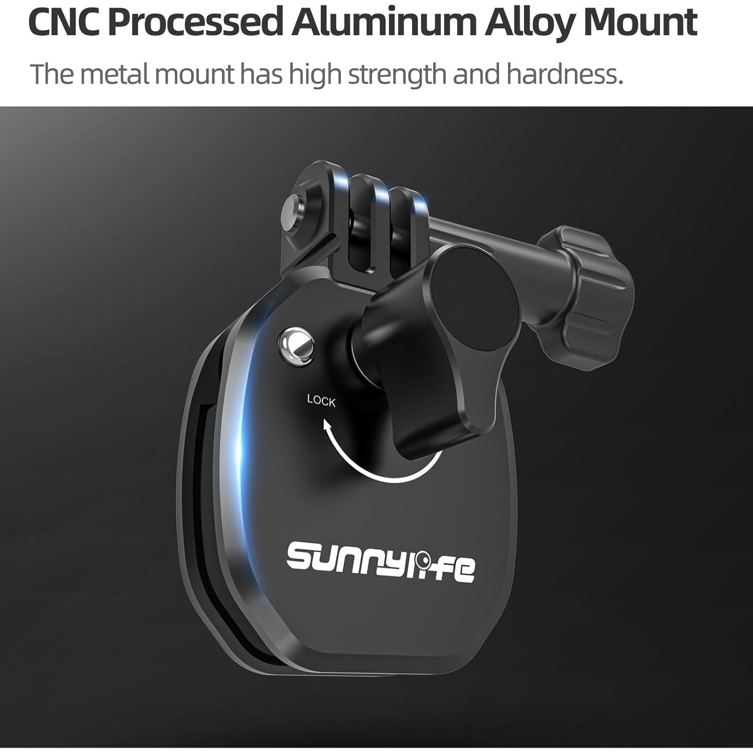 Soporte Fijo para Cámara de Acción LIBOQIAO Parabrisas Motocicleta