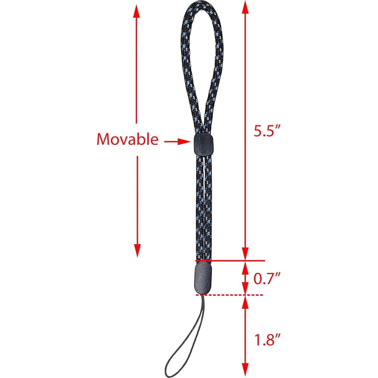 Correa Ajustable de Muñeca SAS Nylon 6/Paq para Tiro con Arco