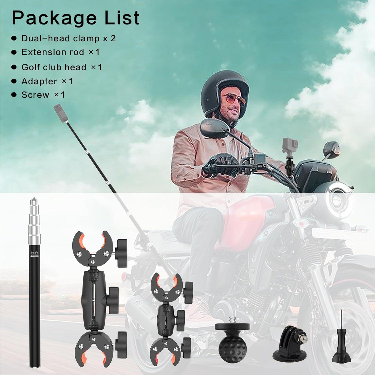 Soporte Manillar Bicicleta Motocicleta Aoeyoo 150 cm Ajustable