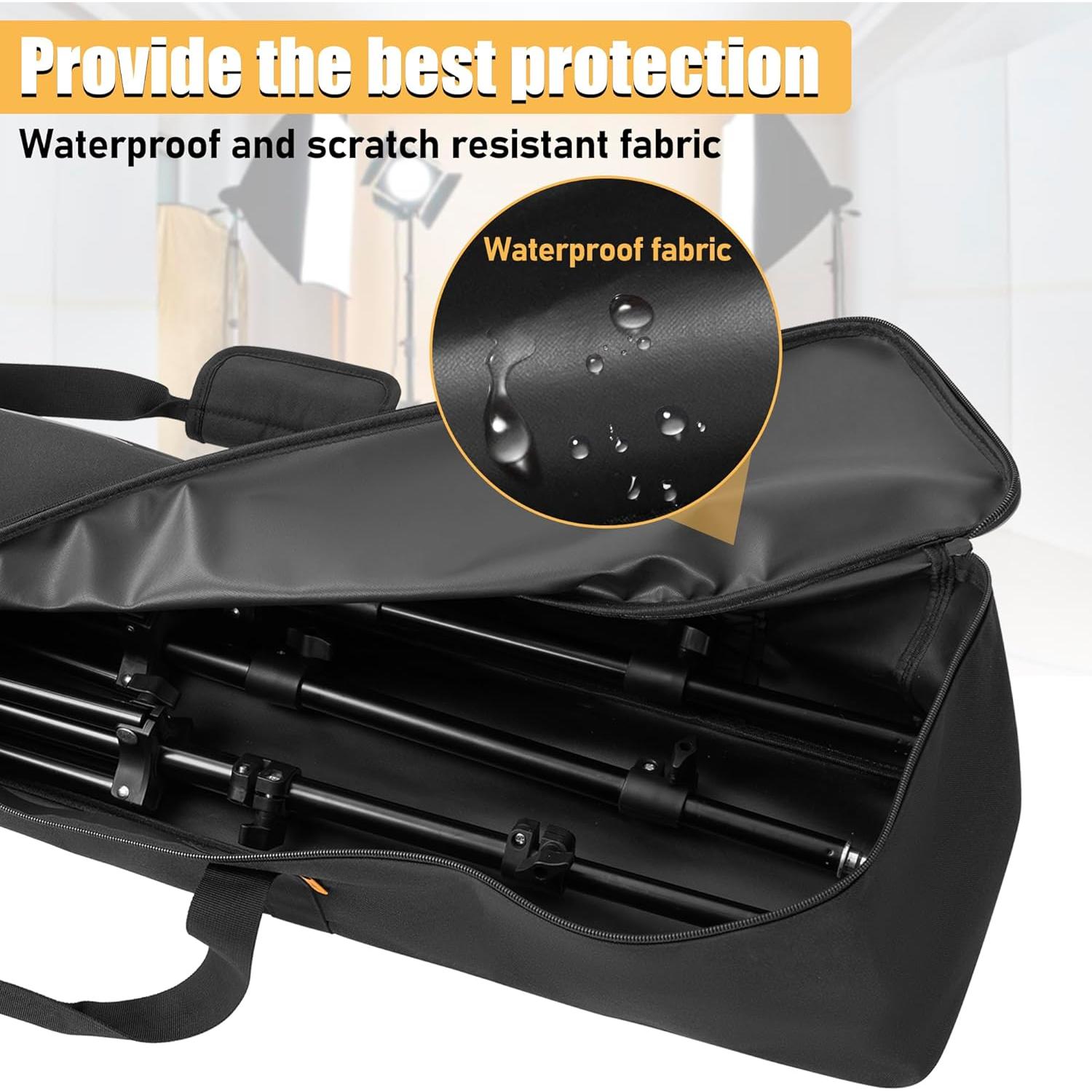 Bolsa de Trípode Multifuncional ITHWIU 101.5x18x18cm Negra