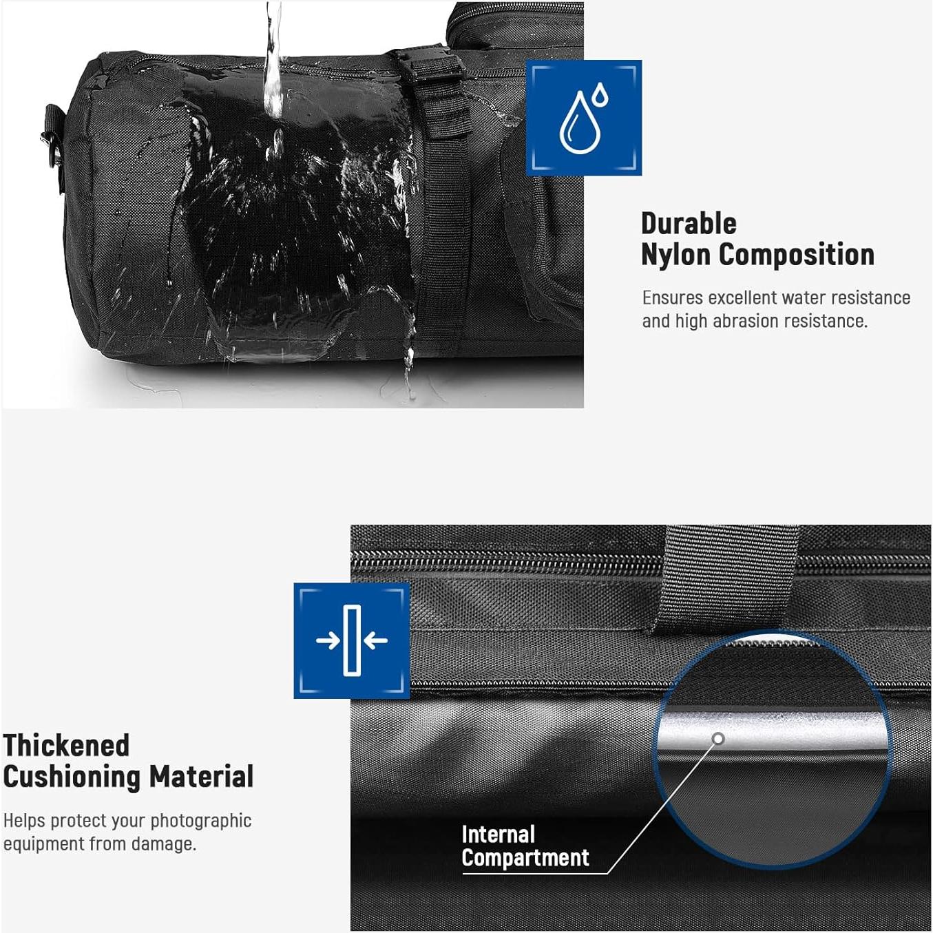 Funda para trípode Neewer 99 cm nylon impermeable negra