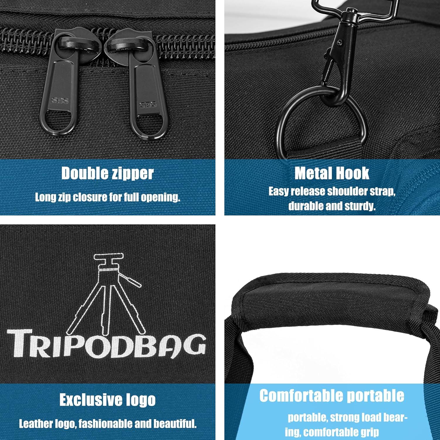 Bolsa de Trípode Multifuncional Toribio 90 cm Resistente al Agua