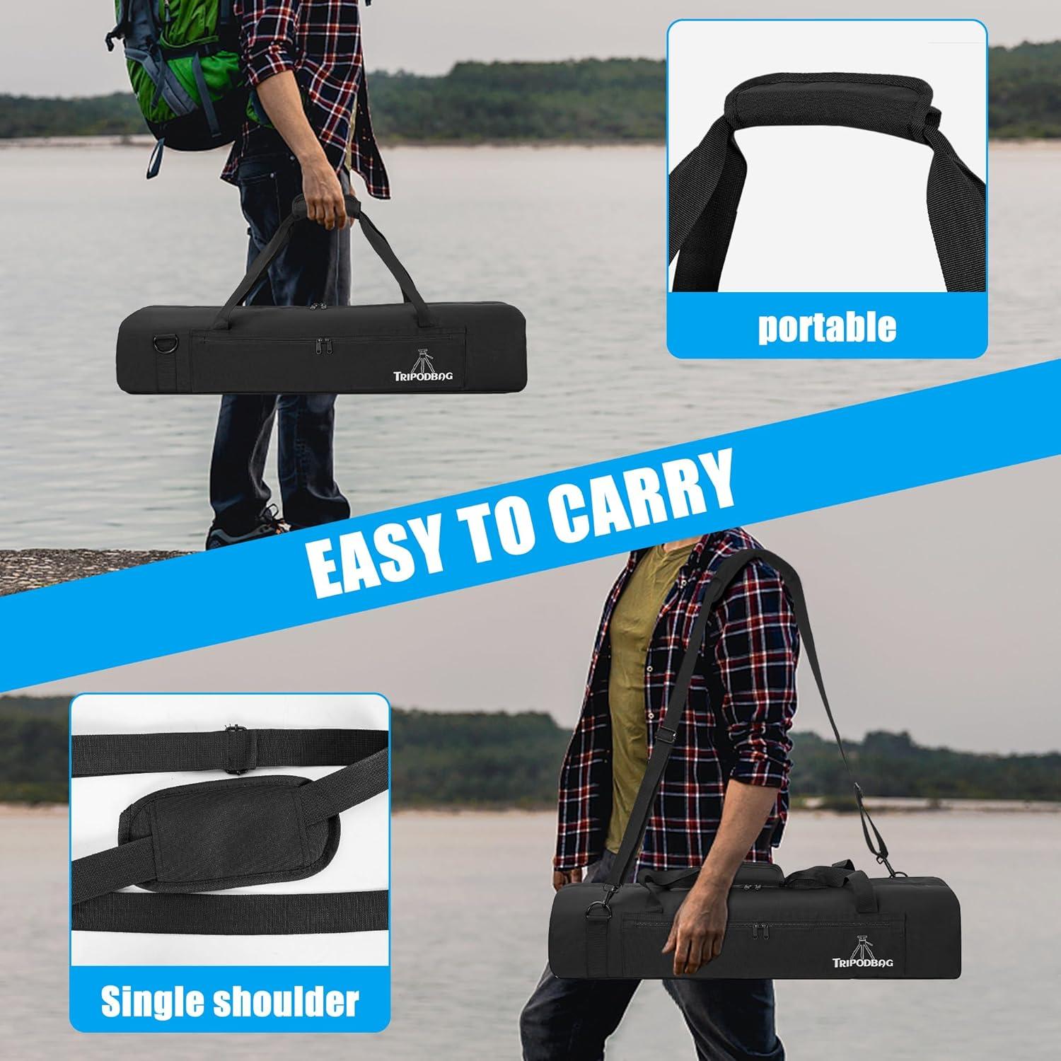 Bolsa de Trípode Multifuncional Toribio 90 cm Resistente al Agua