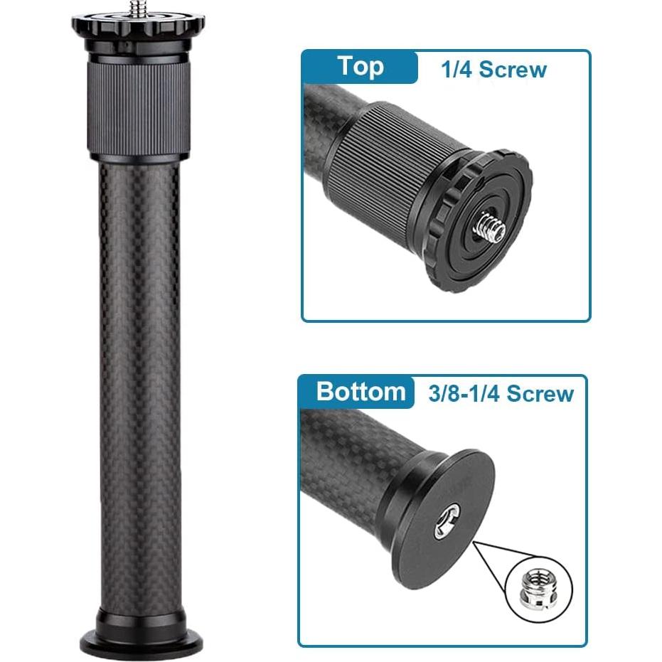 Extensor de Columna Central Xikurie 19-32cm Fibra de Carbono