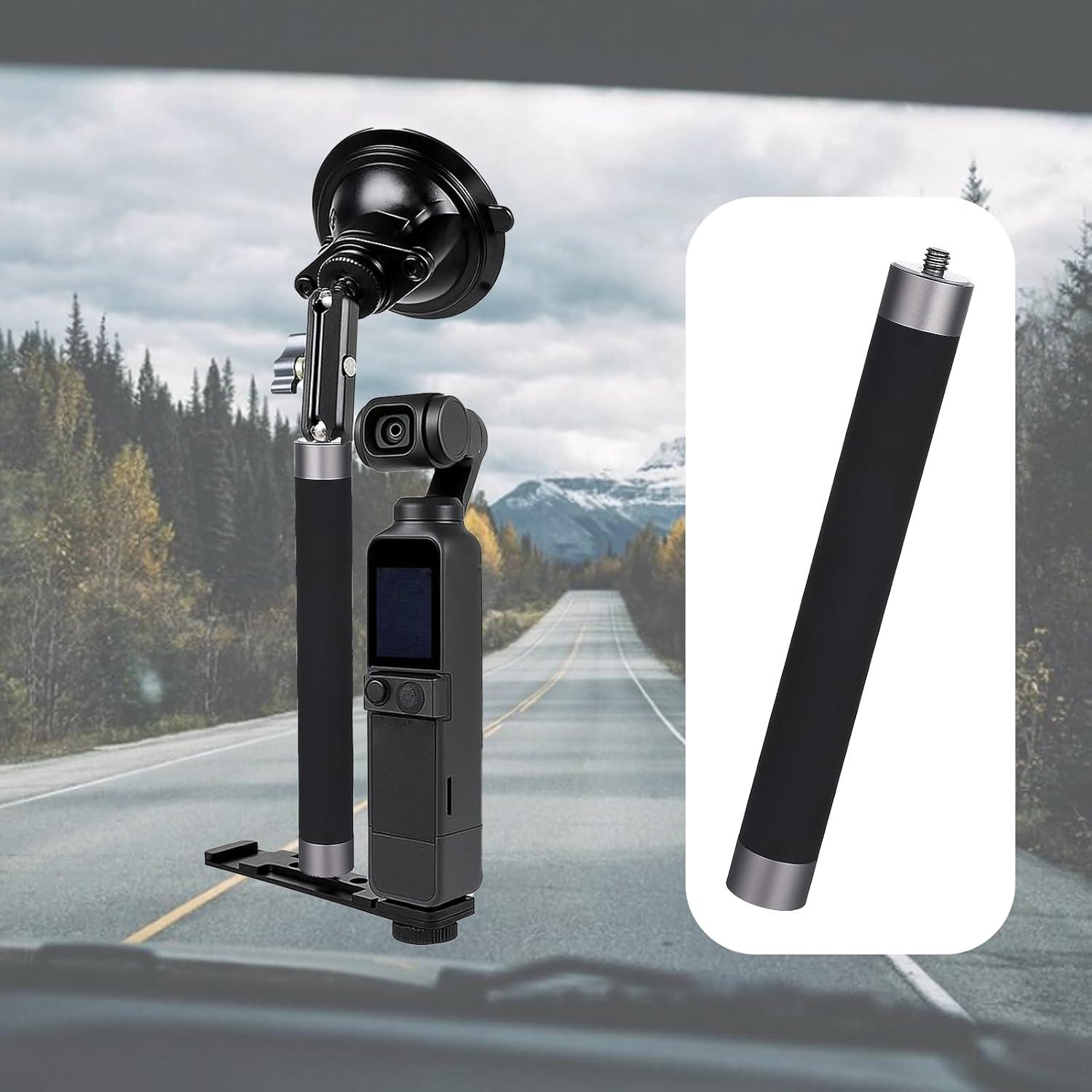 Varilla de Extensión de Aluminio Vin Beauty 15cm 1/4" Rosca