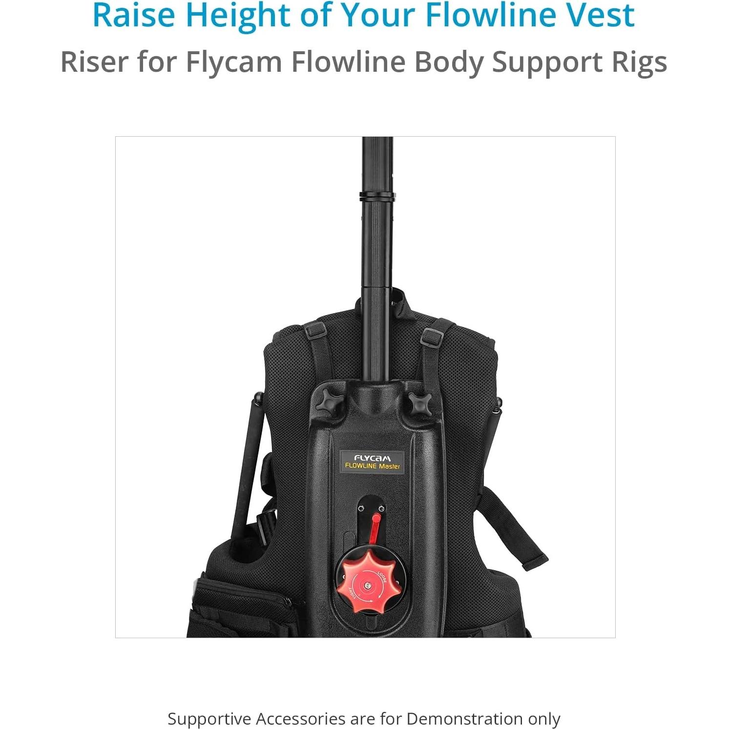 Aumentador de Altura FLYCAM para Soportes Flowline 10.16cm