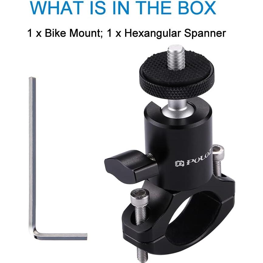 Soporte de Manillar PULUZ para Cámara de Bicicleta y Moto