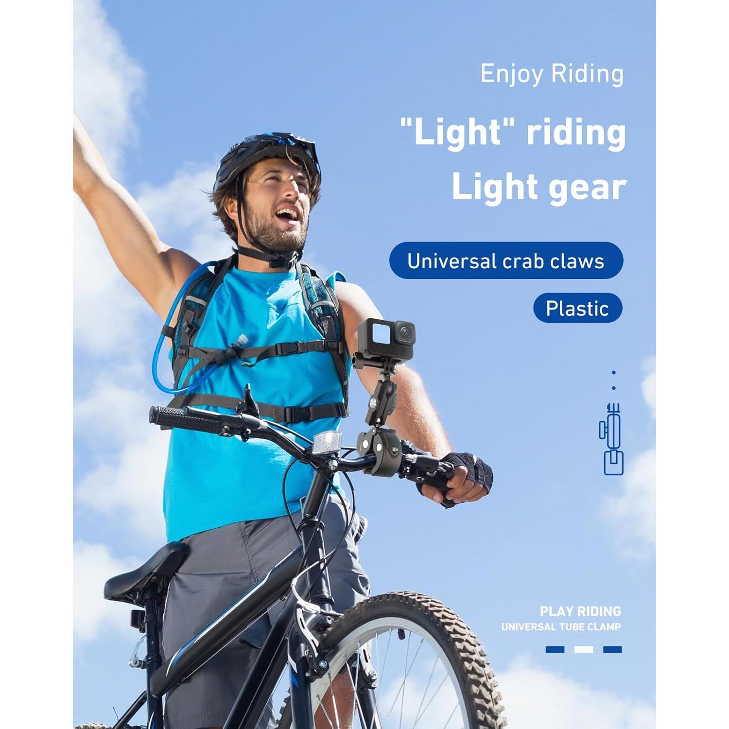 Soporte de Manillar para Bicicleta TELESIN Halterung 360°