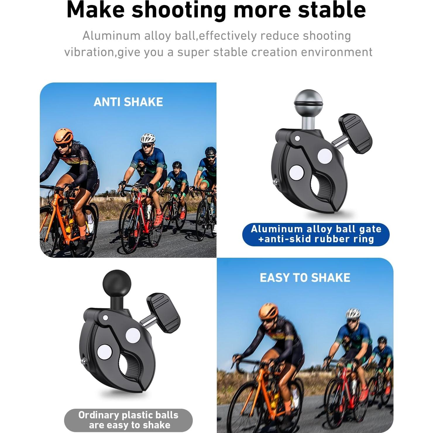 Soporte de Manillar para Bicicleta TELESIN Halterung 360°