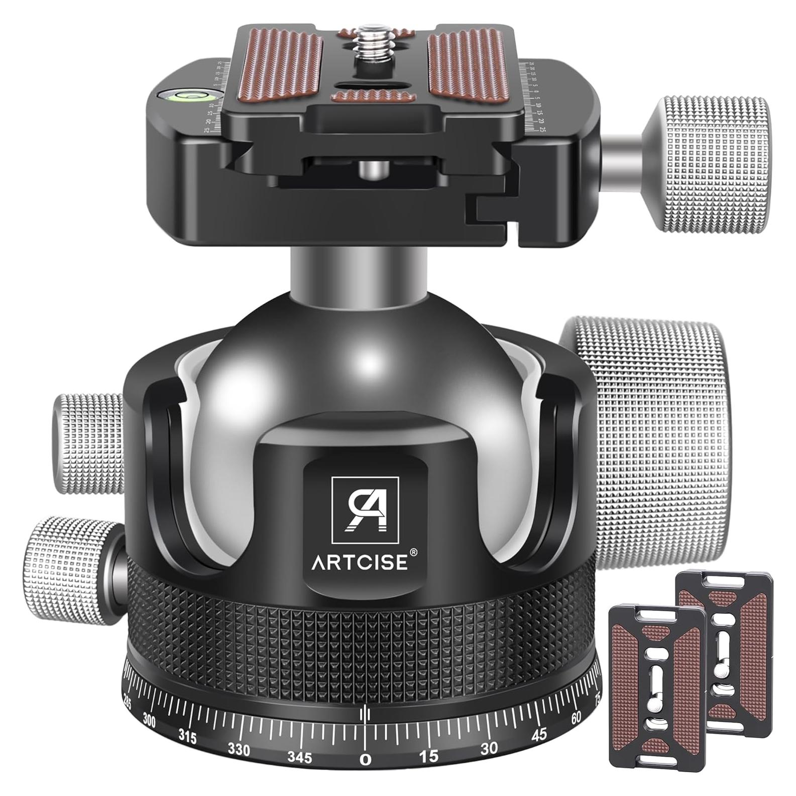 Cabezal de bola ARTCISE KB55 para trípode - Carga 40 kg