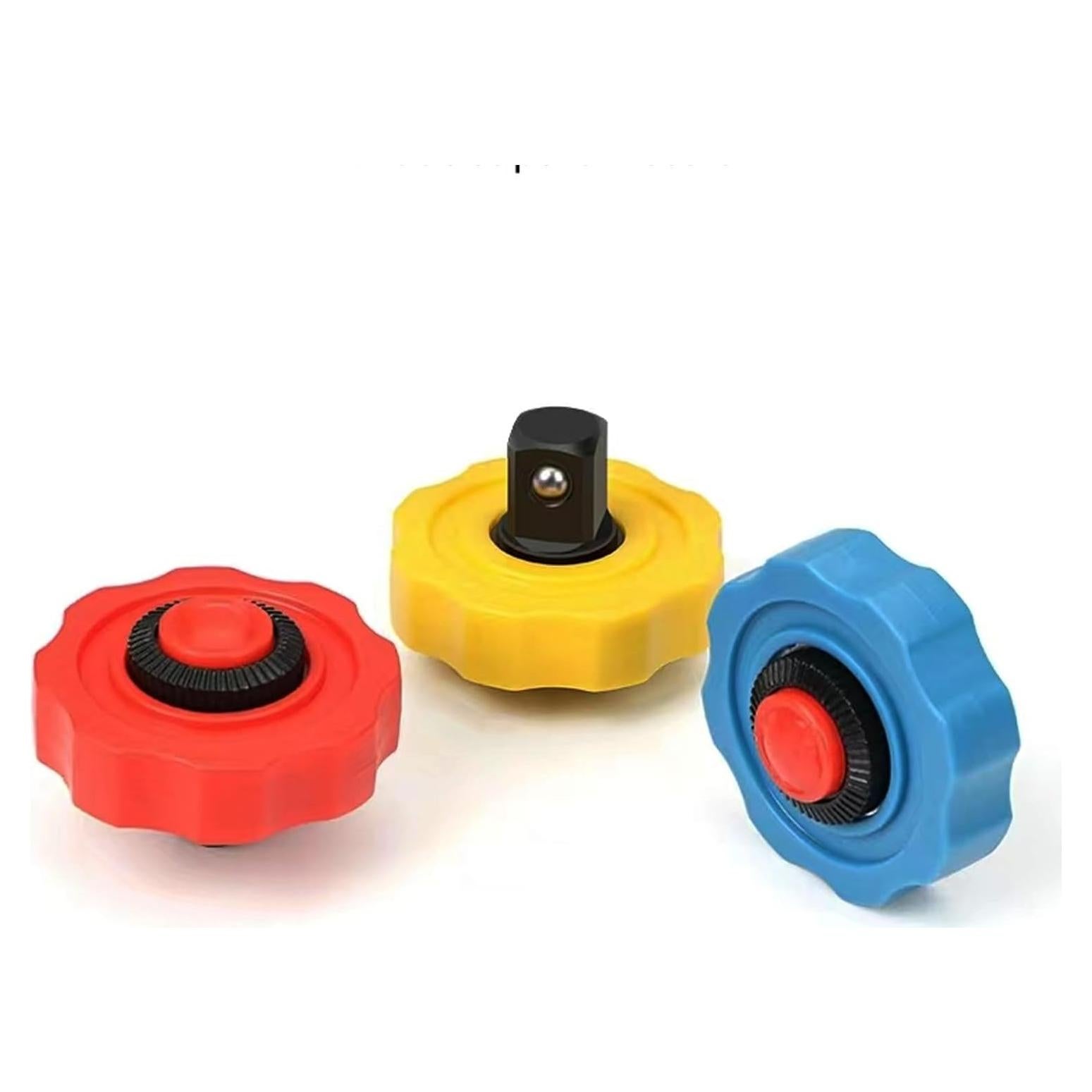 Juego de Llave de Carraca WINTOWIN 3pcs 72 Dientes Multicolor