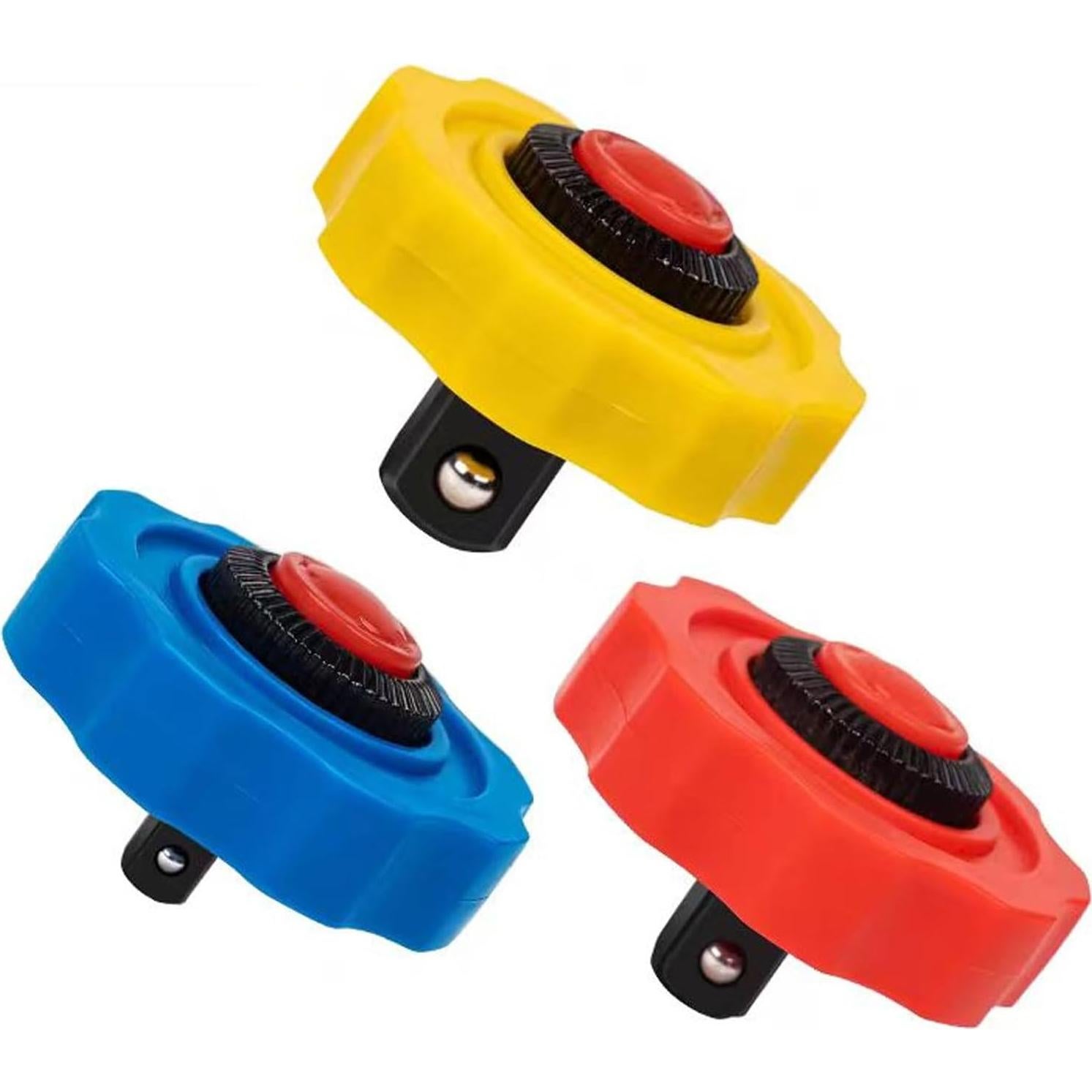 Juego de Llave de Carraca WINTOWIN 3pcs 72 Dientes Multicolor