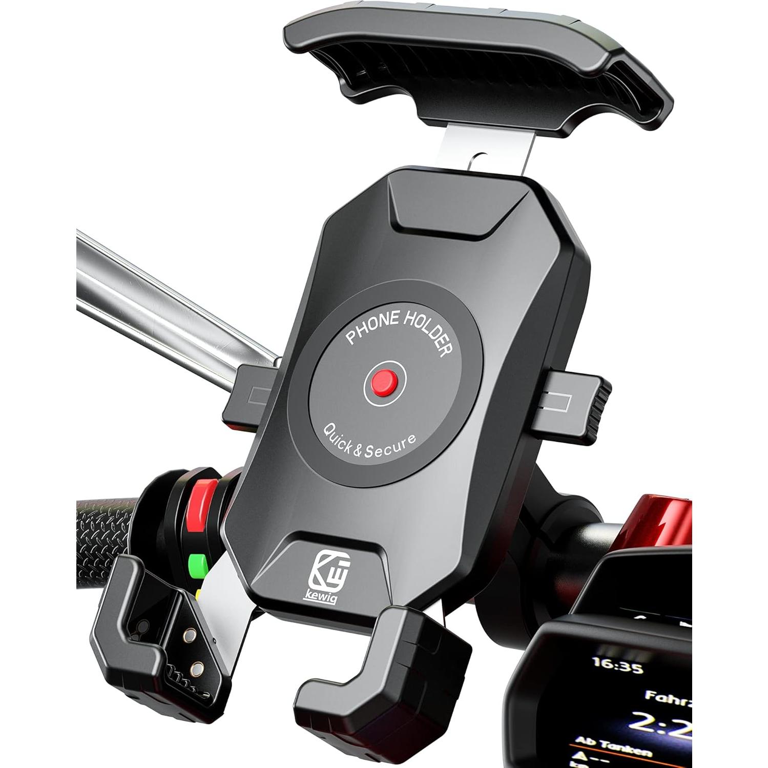 Soporte para Teléfono de Motocicleta BRCOVAN Aluminio 6061-T6