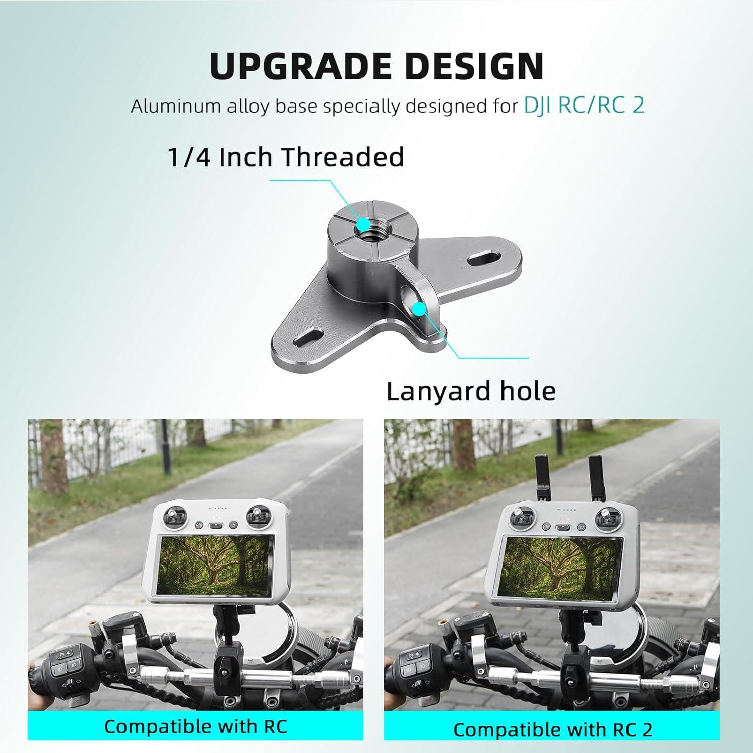 Soporte para Bicicleta DJI RC 2 Flymile con Cabezal 360°