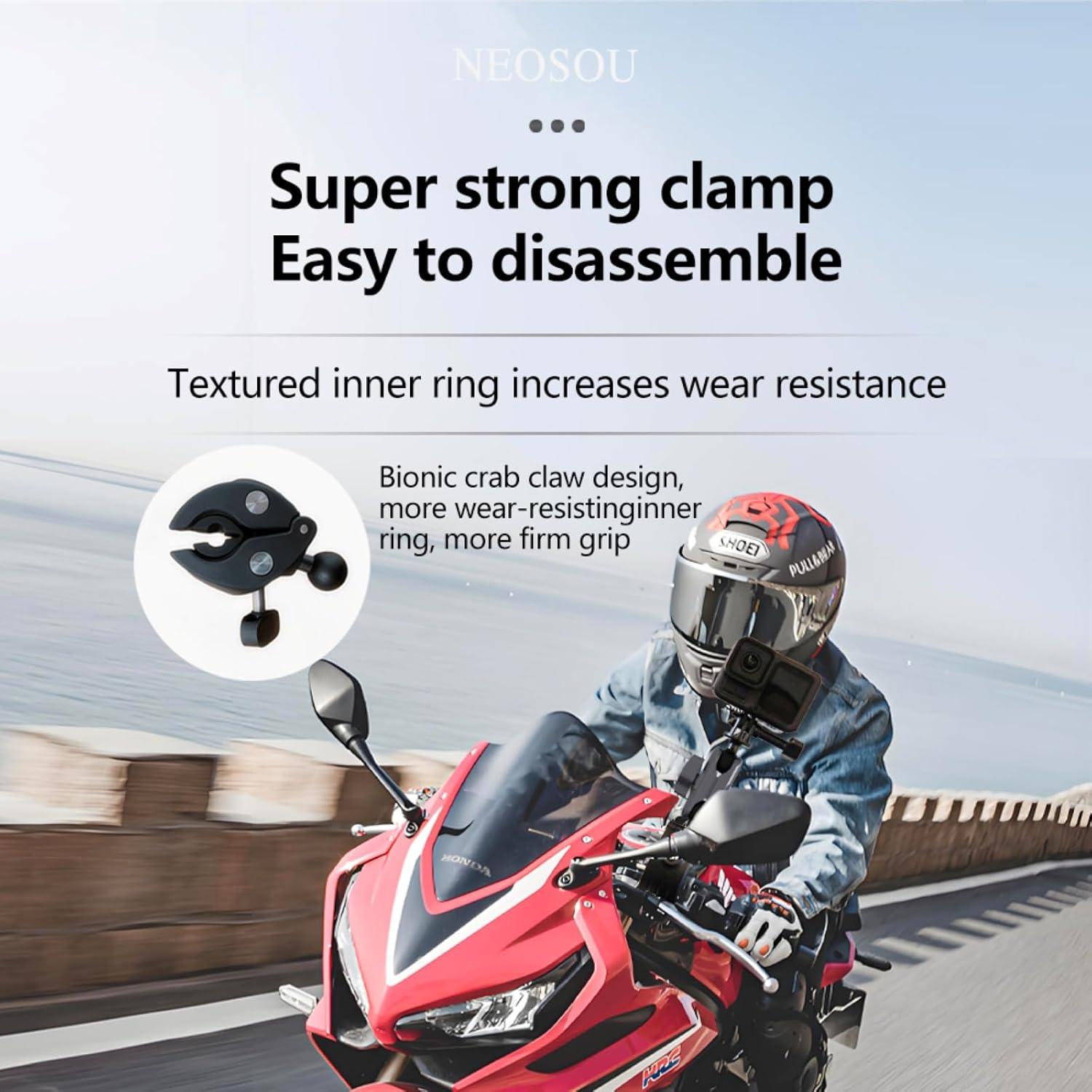 Soporte de Manillar NEOSOU para Cámaras de Acción Universal