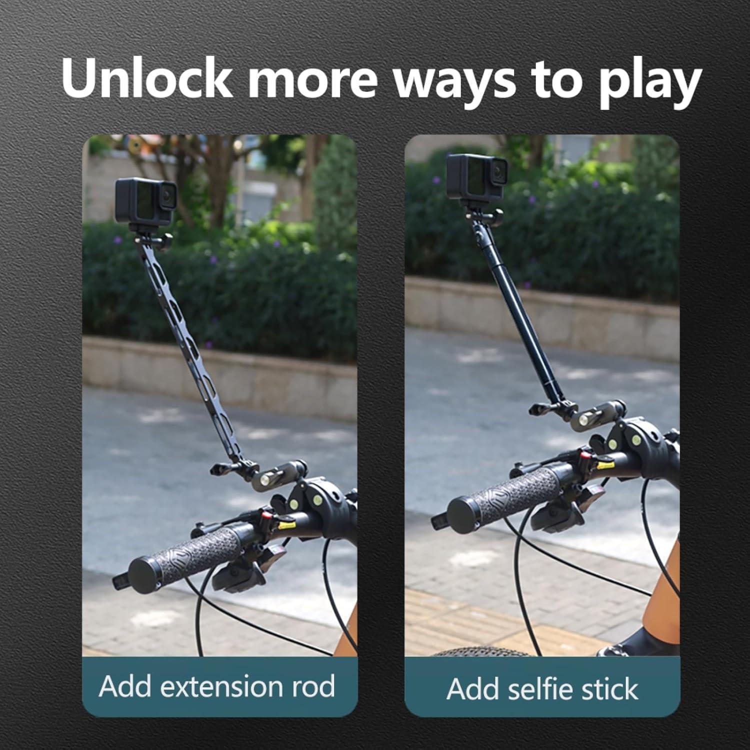 Soporte de Manillar NEOSOU para Cámaras de Acción Universal